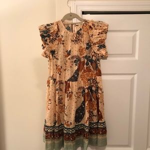 Ulla Johnson Etta Dress Printed Cotton Mini Dress